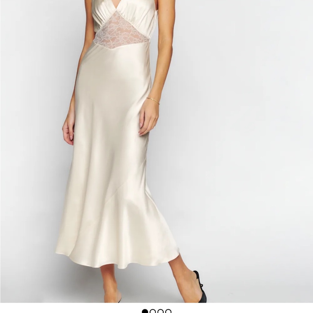 Reformation Inara Silk Dress